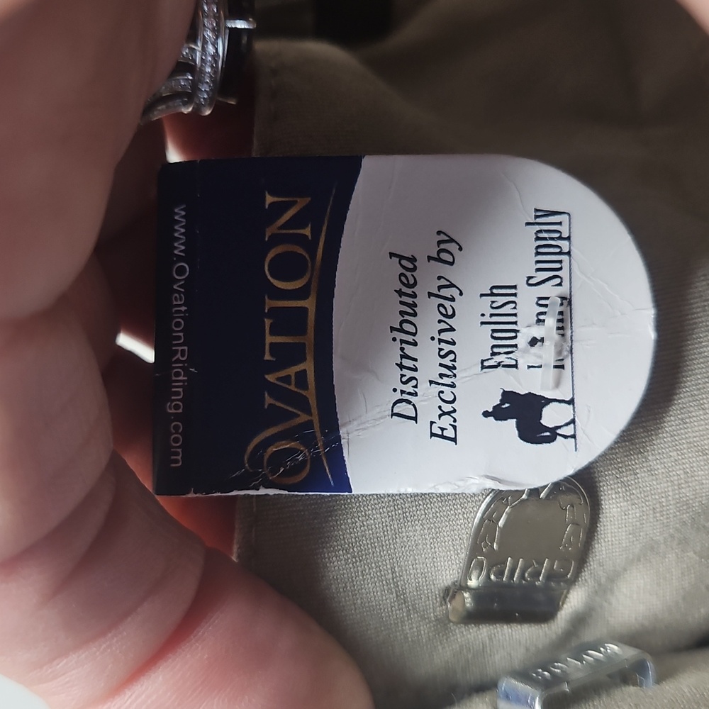 Ovation Beige Riding Pants - Picture 2 of 9